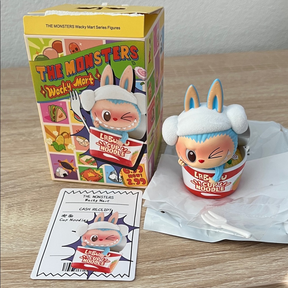 THE MONSTERS - Wacky Mart Series Figures - Confirmed Cup Noodles